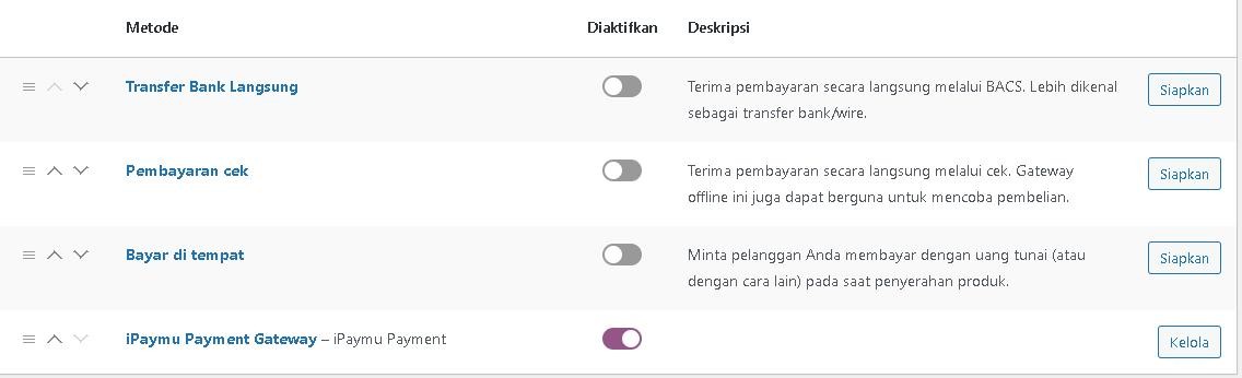 Manage Payment
